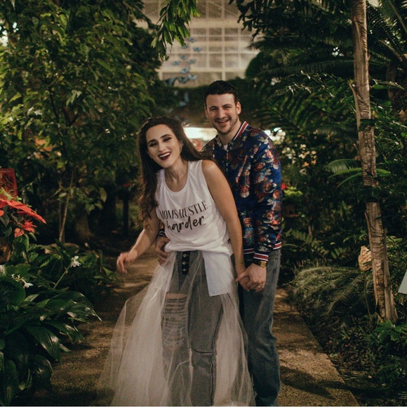 Patchwork Mesh Denim Ripped High Waist Vintage Jeans with Tulle Overlay Skirt - Picture 7 of 13